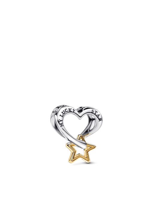 Lucky Star & Heart Charm