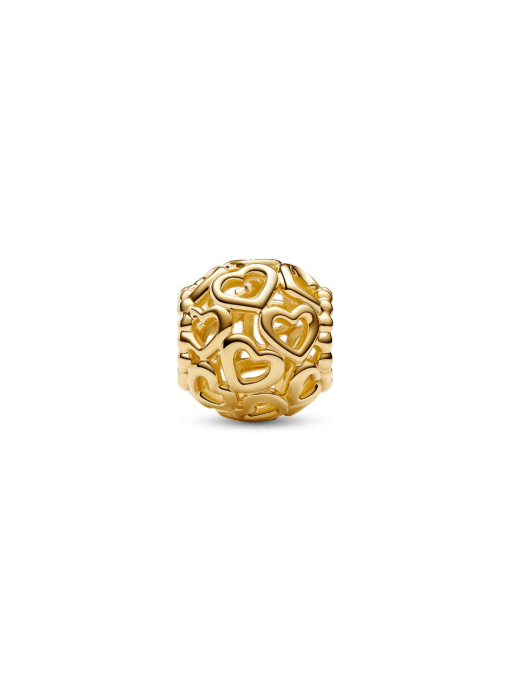 Openwork Heart Charm - Image 3