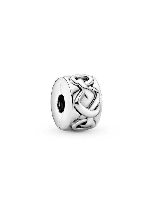 Knotted Hearts Clip Charm - Image 3