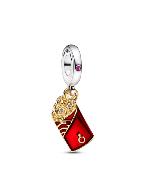 Two-tone Red Envelope Dangle Charm - Image 2