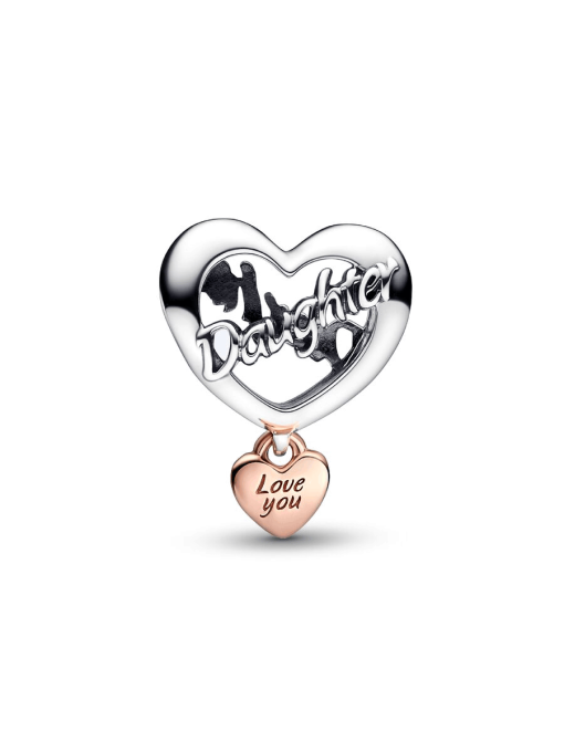 Love You Daughter Heart Charm - Image 5
