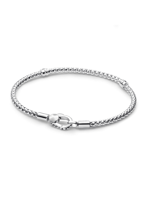 Studded Clasp & Chain Bracelet - Image 3