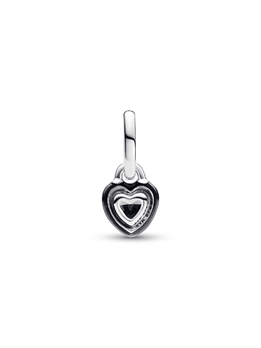 Pandora ME Black Chakra Heart Mini Dangle Charm - Image 5