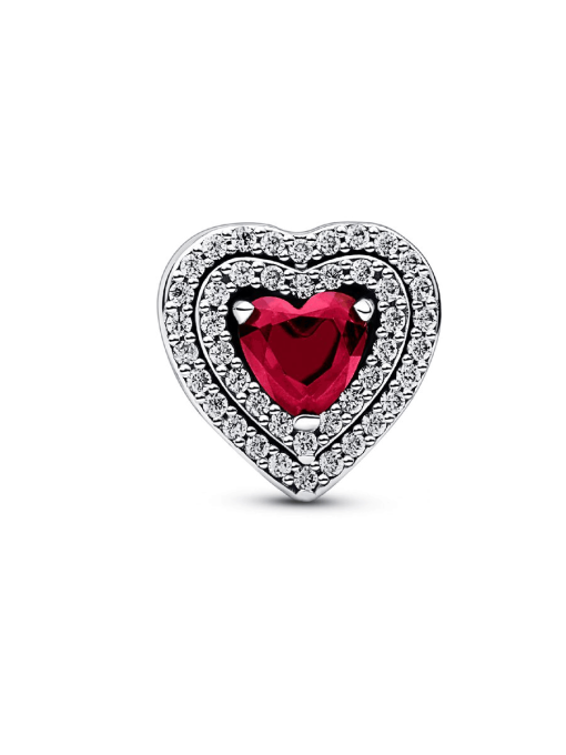 Sparkling Levelled Heart Charm - Image 6