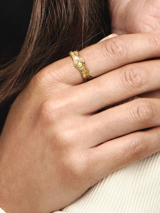 FINAL SALE - Game of Thrones House of the Dragon Crown Ring - Image 2
