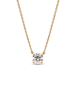 Pandora Era 14k Gold Lab-grown Diamond Pendant Necklace