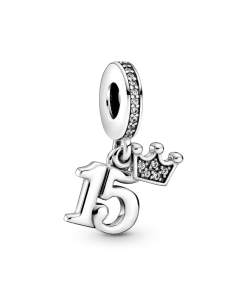 15th Birthday Dangle Charm