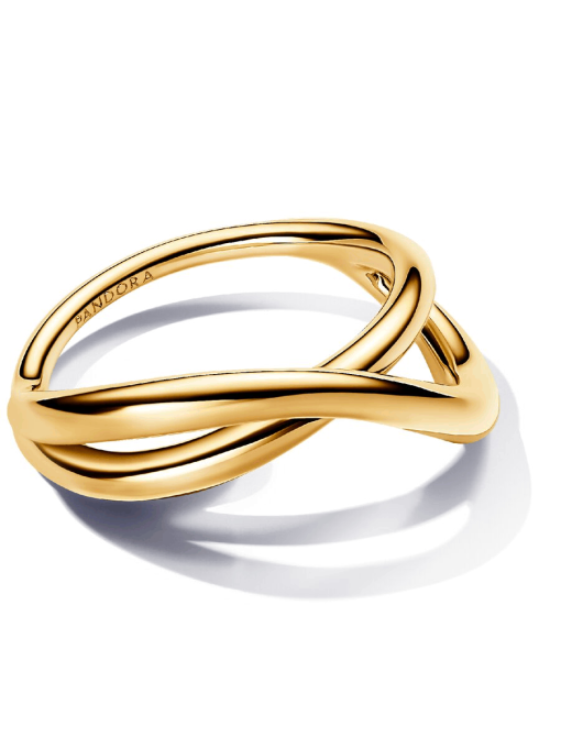 Organically Shaped Infinity Ring - Image 4