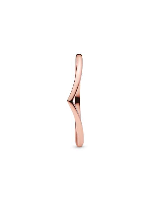 Polished Wishbone Ring - Image 5