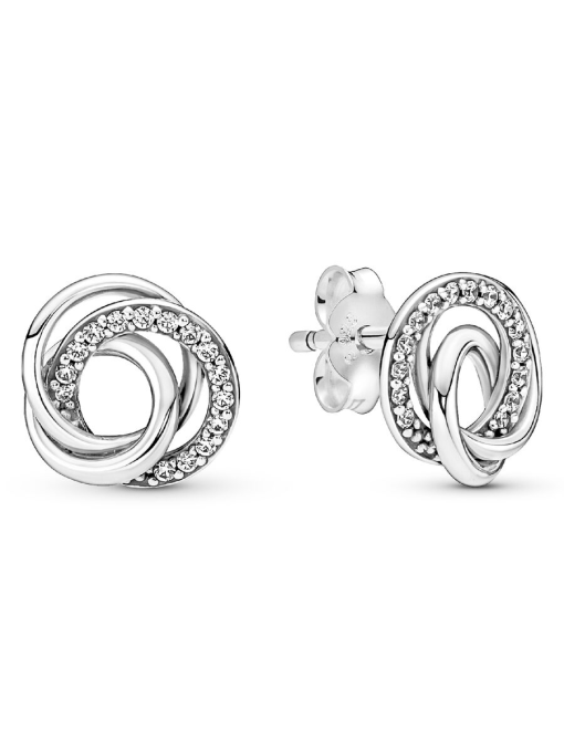 Family Always Encircled Stud Earrings - Image 3