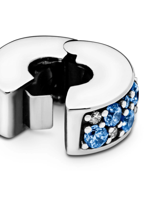 Blue Pave Clip Charm - Image 6