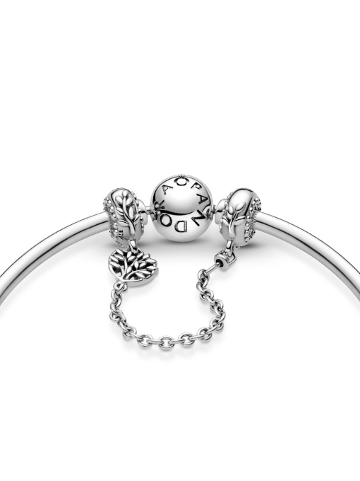 Heart Family Tree Safety Chain Charm - Image 6