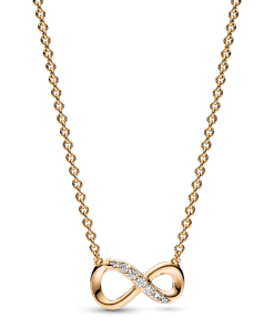 Sparkling Infinity Collier Necklace