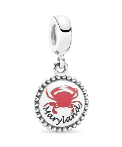 Maryland Crab Dangle Charm