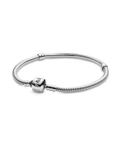 Pandora Moments Barrel Clasp Snake Chain Bracelet