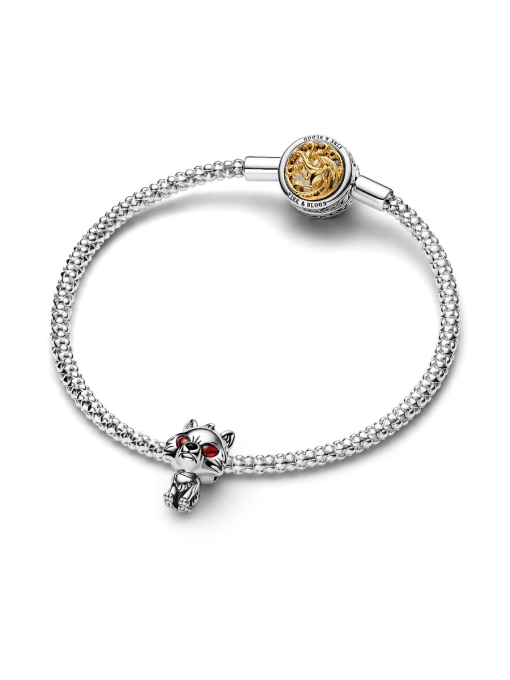 FINAL SALE - Game of Thrones Ghost Direwolf Charm - Image 6