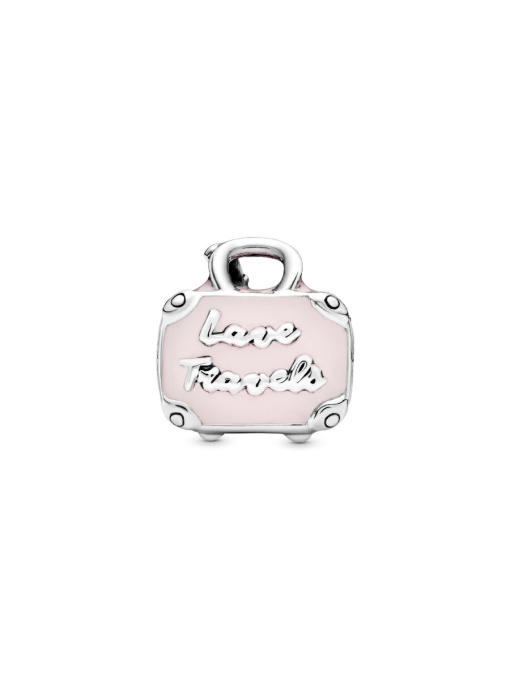 Pink Travel Bag Charm - Image 3