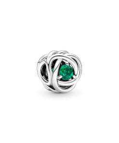May Green Eternity Circle Charm