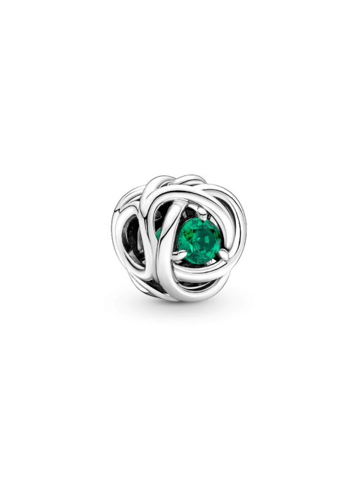 May Green Eternity Circle Charm - Image 3