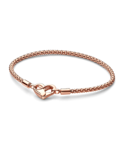 Pandora Moments Studded Chain Bracelet