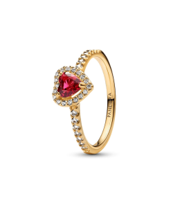 Elevated Heart Ring