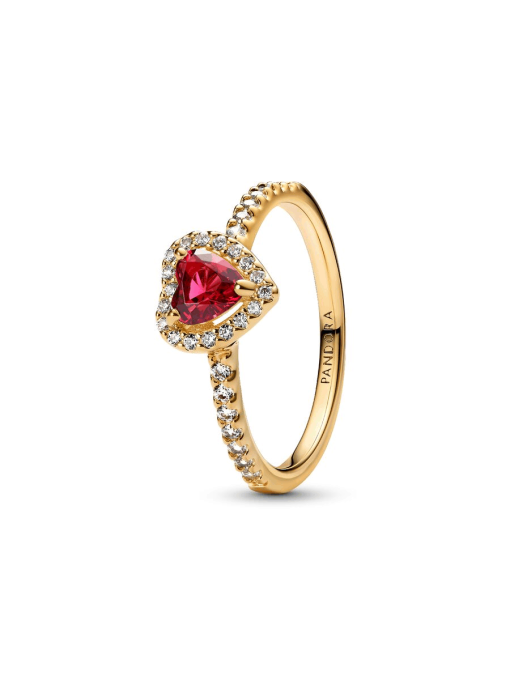 Elevated Heart Ring