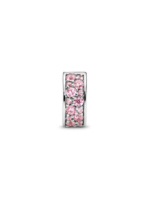 Pink Pave Clip Charm - Image 5