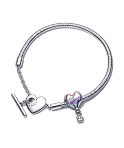 Happy Birthday Hot Air Balloon Heart T-Bar Set