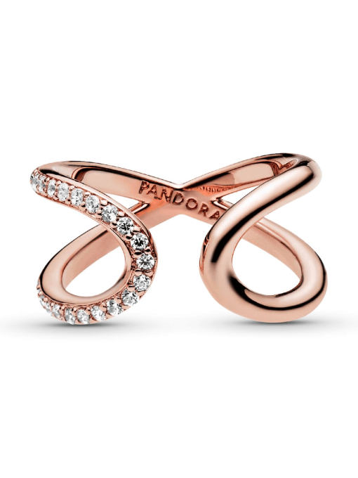 FINAL SALE - Wrapped Open Infinity Ring - Image 7