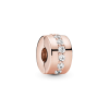 Sparkling Row Spacer Charm