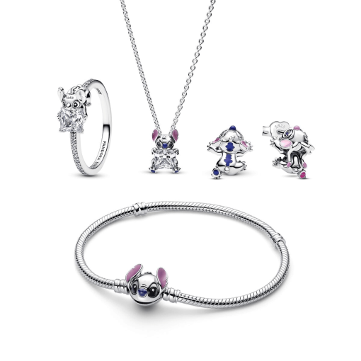 Disney x Pandora Lilo and Stitch Full Collection Jewelry Set