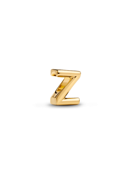 Letter Z Charm Necklace - Image 3