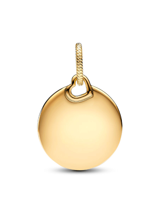 Engravable Round Tag Dangle Charm - Image 7