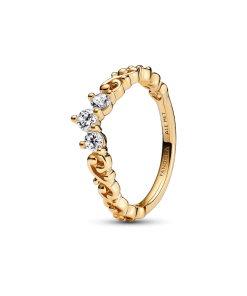 Regal Swirl Tiara Ring