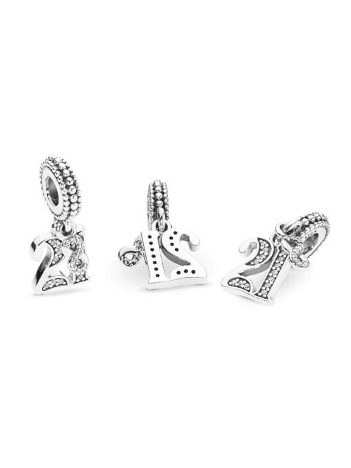 21st Celebration Dangle Charm - Image 6