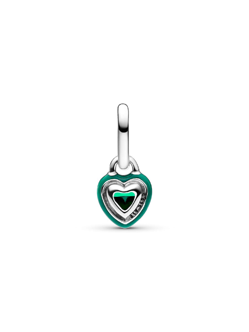 Pandora ME Green Chakra Heart Mini Dangle Charm - Image 5