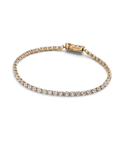 Pandora Era 14k Gold Lab-grown Diamond Tennis Bracelet