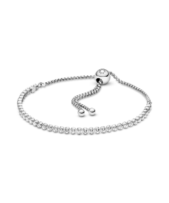Sparkling Slider Tennis Bracelet