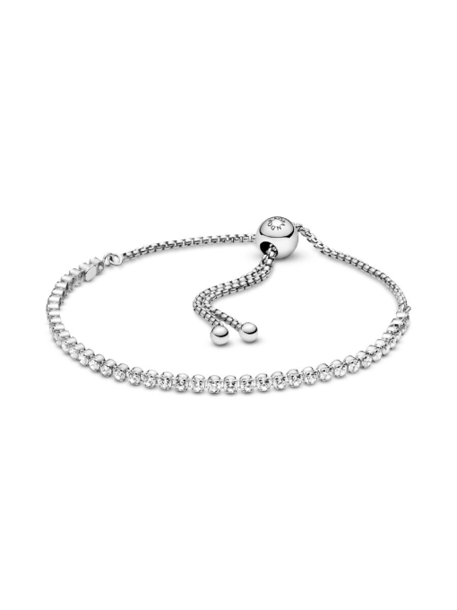Sparkling Slider Tennis Bracelet