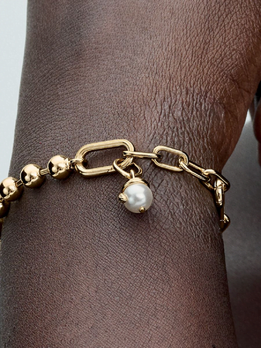 Pandora ME Snake Pearlescent Mini Dangle Charm - Image 2