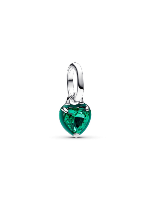 Pandora ME Green Chakra Heart Mini Dangle Charm - Image 3