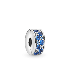 Blue Pave Clip Charm