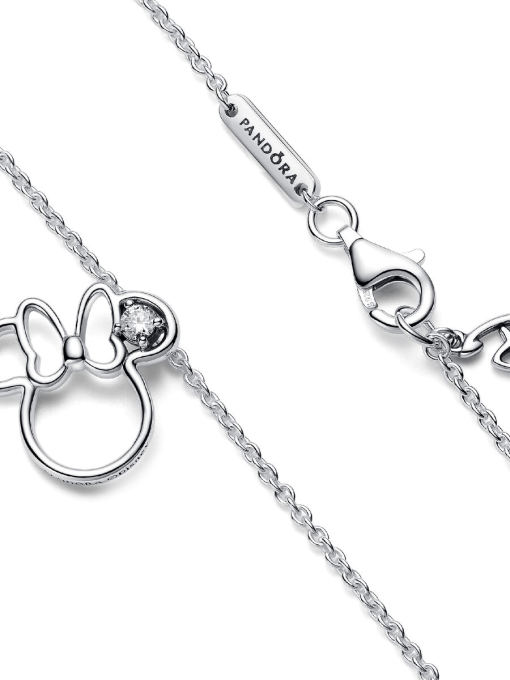 Disney Minnie Mouse Silhouette Collier Necklace - Image 4