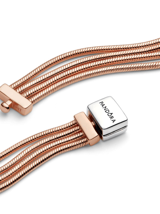 FINAL SALE - Pandora Reflexions Multi Snake Chain Bracelet - Image 8