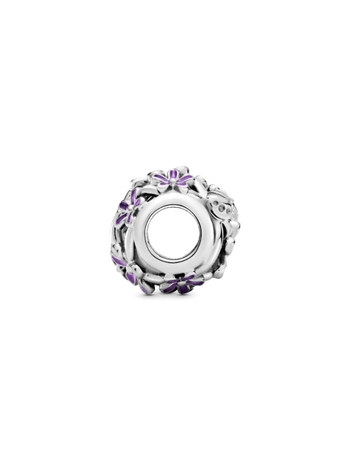 Openwork Purple Daisy Charm - Image 6
