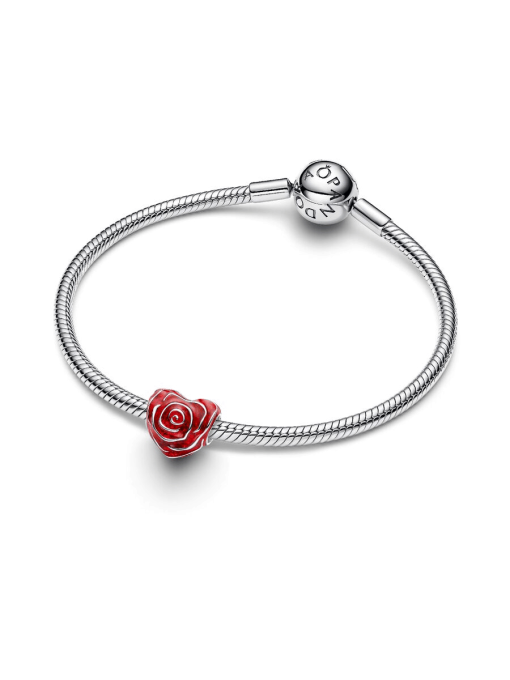 Rose Heart Charm - Image 5