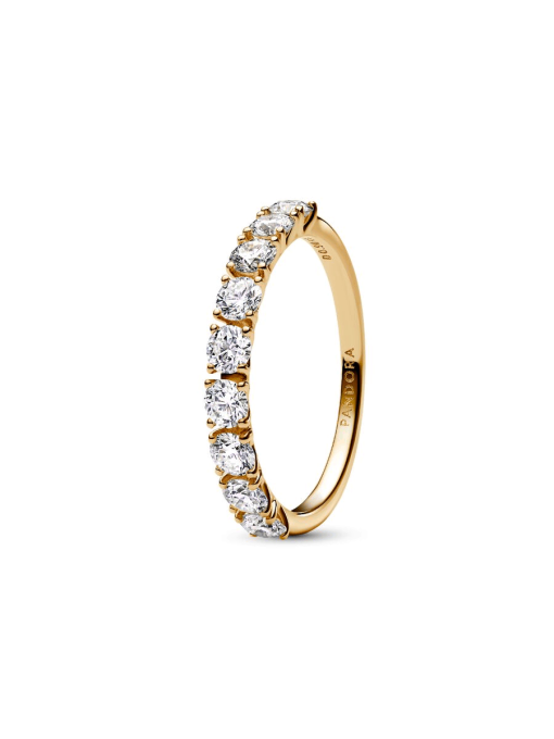 Pandora Era 14k Gold Lab-grown Diamond Half Eternity Band Ring