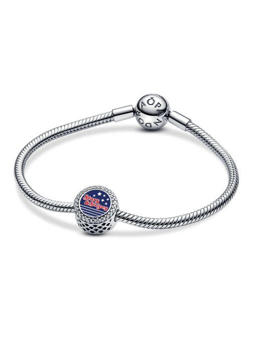 Engravable Stars & Stripes Charm - Image 4