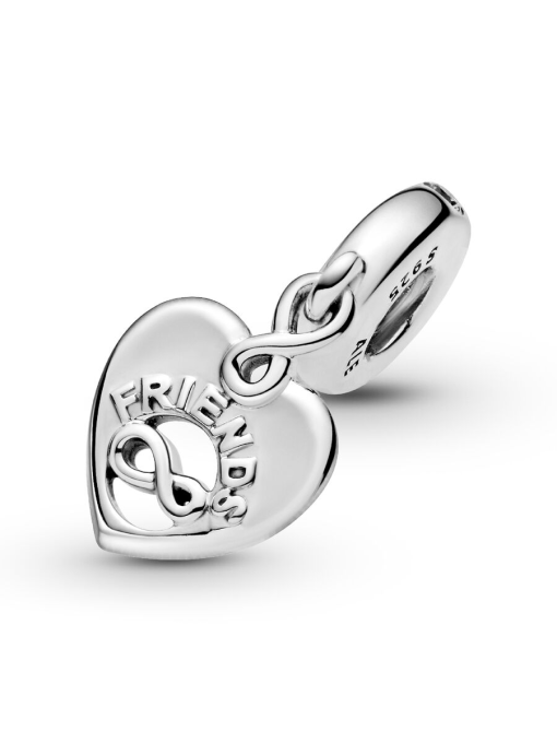 Friends Forever Heart Dangle Charm - Image 7