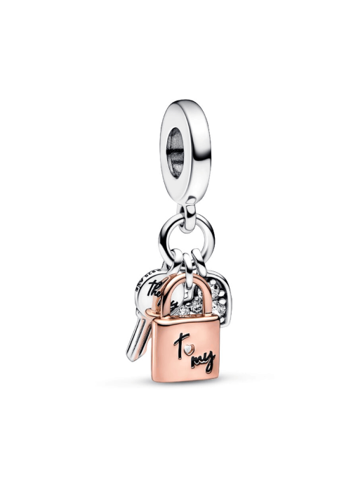 Love Lock and Key Charm Trio - Image 4